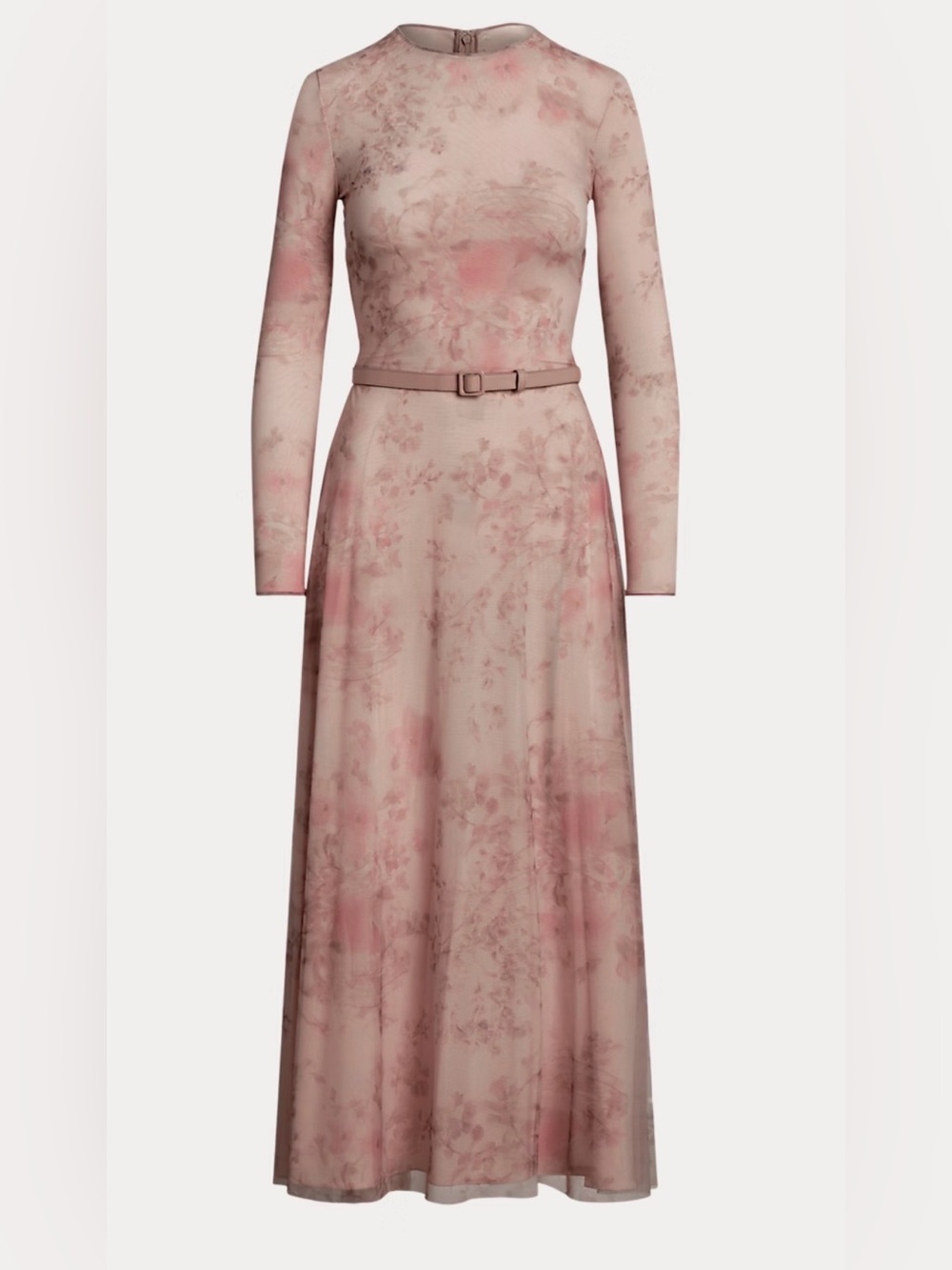 Ralph Lauren Collection - Alisen Floral Tulle Cocktail Dress